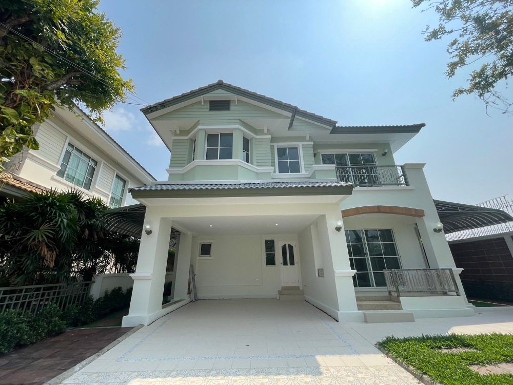 For SaleHouseSeri Thai, Ramkhamhaeng Nida : House for sale at Manthana Onnut-Wongwan 1, Bangkok, Quality Community from Land and Houses Public Company Limited.