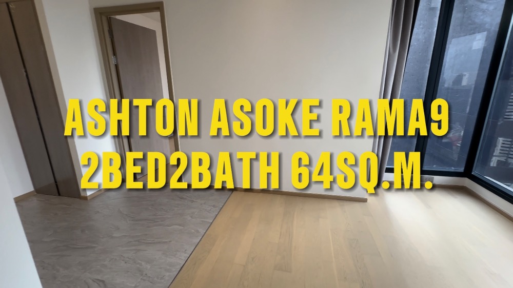 For SaleCondoRama9, Petchburi, RCA : [Sale] Ashton Rama9 62sq.m. Floor38** Alpha 2Bed2Bath Unblock 0925456151 (Tim)