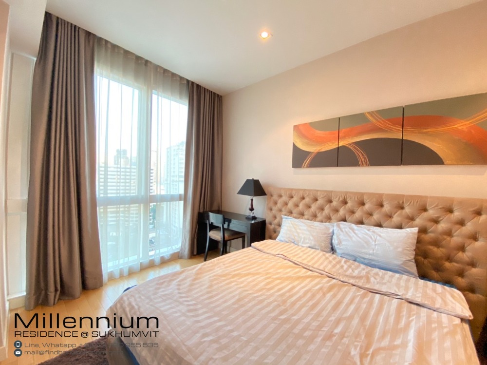 For RentCondoSukhumvit, Asoke, Thonglor : Millennium Bangkok For Rent luxury condo 2 Bedroom