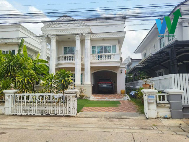 For SaleHouseSamut Prakan,Samrong : Urgent sale, detached house, Nirun Ville Village 6, Bangna-Trad Road, km. 18, near Huachiew University.