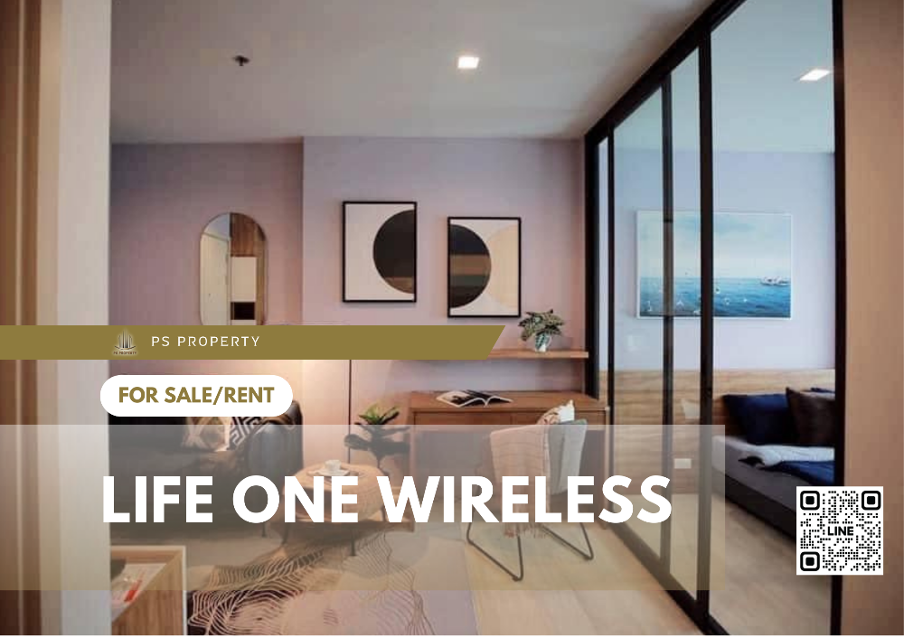 For RentCondoWitthayu, Chidlom, Langsuan, Ploenchit : For sale/rent 📌Life One Wireless📌 Condo in the heart of the city. Fully furnished, ready to move in Very good view 🚆 near BTS Ploenchit, convenient travel.