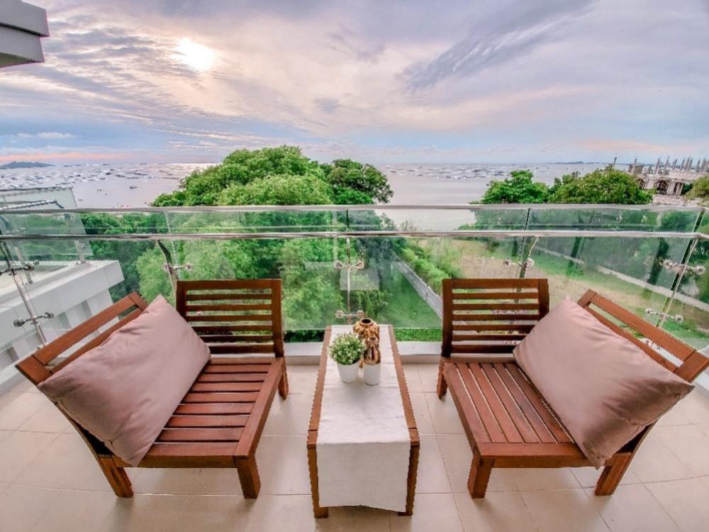 ขายคอนโดศรีราชา แหลมฉบัง บ้านบึง : [Owner Post] SALE! 2 Bed 2 Bath / Fully Furnished / Sea View