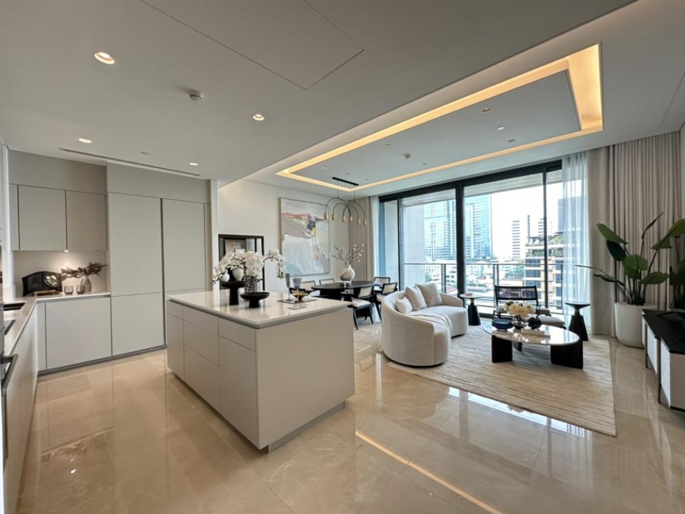 ให้เช่าคอนโดวิทยุ ชิดลม หลังสวน : Rental : The Residences At Sindhorn Kempinski Hotel Bangkok , 2 Bed 3 Bath , 158 Sq.m , 7th Floor