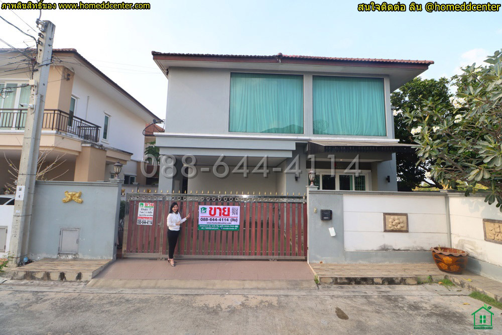 For SaleHouseMin Buri, Romklao : Second-hand house for sale, Minburi, Ratchaphruek University, Ramkhamhaeng, Suwinthawong, convenient travel to Romklao, Ramintra, near the Orange and Pink Lines.