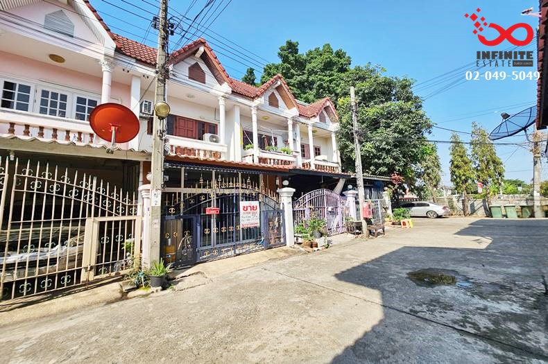 For SaleTownhouseRama5, Ratchapruek, Bangkruai : 2-story townhouse for sale, Ban Suan Duangphon Village, Nakhon In Road.