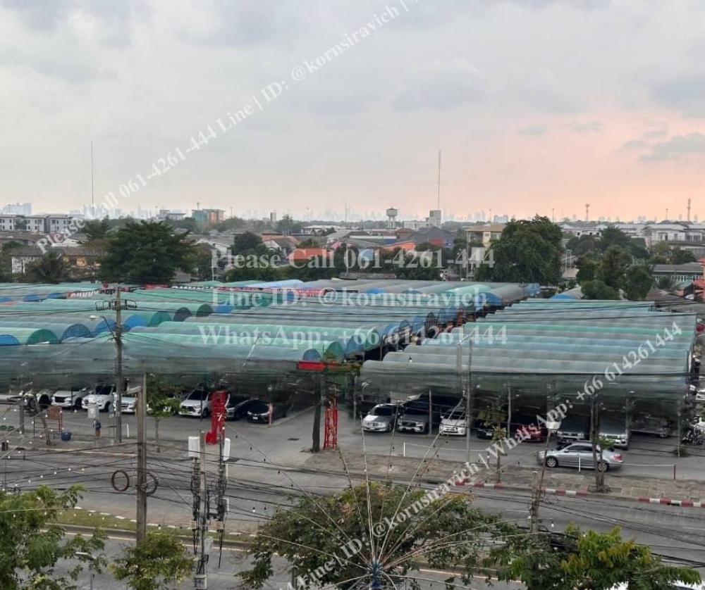 For RentLandNawamin, Ramindra : Empty land for rent 10 rai @opposite Siam Park, Khan Na Yao, Bangkok. For: flea market, food park, Night Market, school, hospital, sports field, tennis, office, warehouse