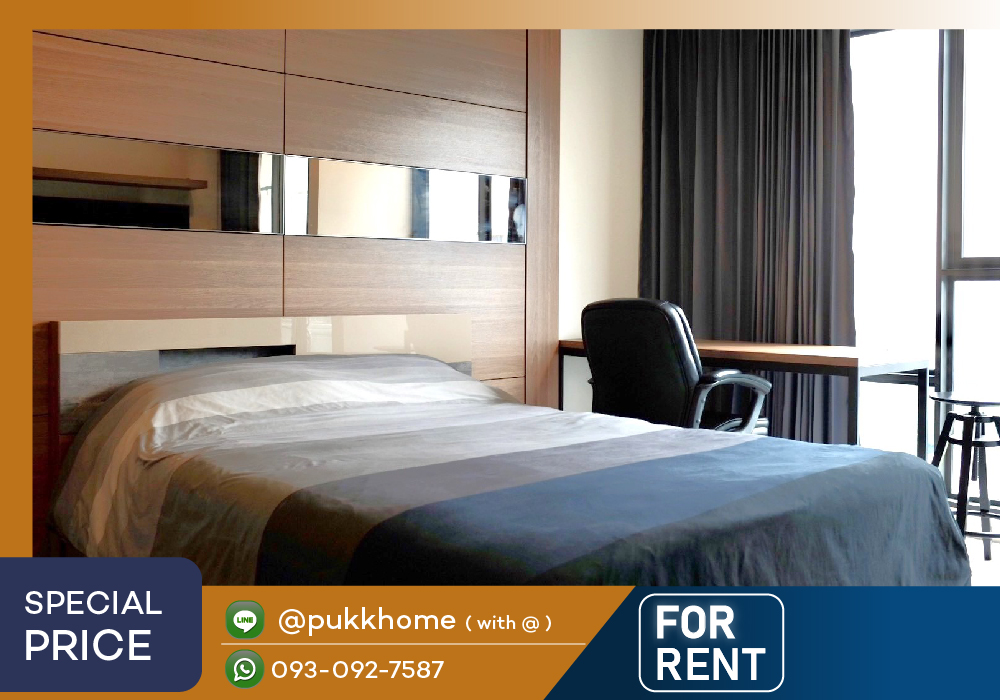 For RentCondoRama9, Petchburi, RCA : Rhythm Asoke 🚄 MRT Rama 9 / studio, high floor, room updates every day 📞 Line:@pukkhome (with @ )