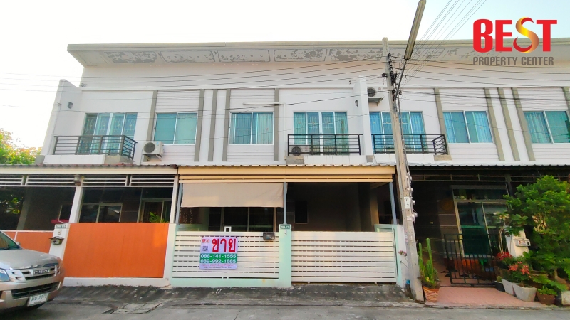 For SaleTownhouseMin Buri, Romklao : Townhouse for sale, Temsiri Grand Minburi-Samwa, near Fashion Island Mall, Minburi.