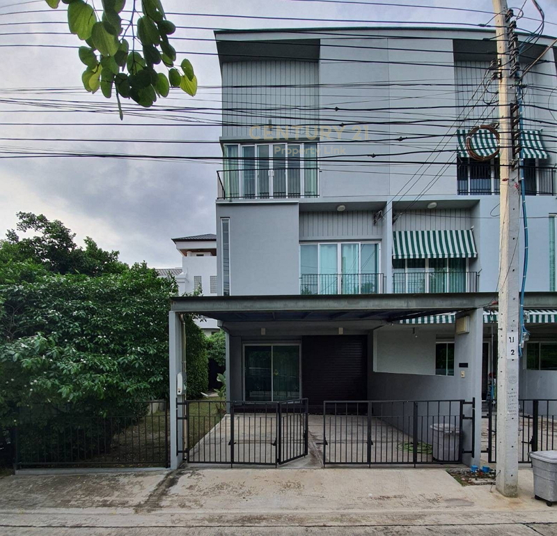 For SaleTownhouseRama 2, Bang Khun Thian : Townhouse for sale and rent , Patio Rama 2 (Soi 33), has a quiet garden area, convenient to travel / 34-TH-63069.