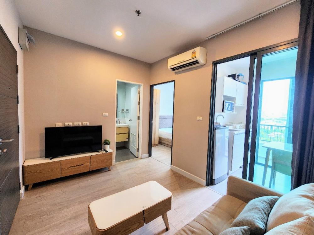 For RentCondoBang Sue, Wong Sawang, Tao Pun : For Rent🍀 Metro Sky Prachachuen 🏢 Interchange, connected to 2 electric train lines, Red Line and Purple Line, Bang Son Station