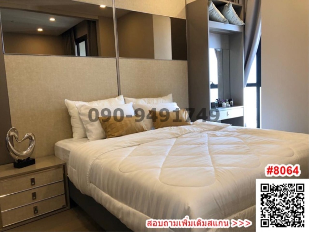 For RentCondoSukhumvit, Asoke, Thonglor : Condo for rent Ashton Asoke, large room, near Terminal 21