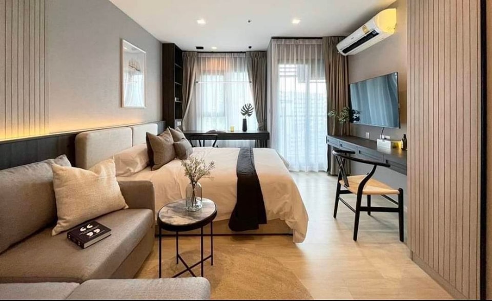 For SaleCondoWitthayu, Chidlom, Langsuan, Ploenchit : S-LOW107  condo Life One Wireless, 16th floor, 28.5 sqm, 1 bed 1 bath, 5.2 million. 064-959-8900