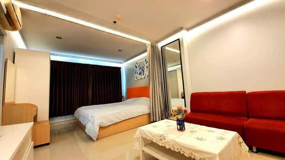 For RentCondoRamkhamhaeng, Hua Mak : For rent✨️Condo Lumpini Ramkhamhaeng 44, size 30.5 sq m., very beautiful room.