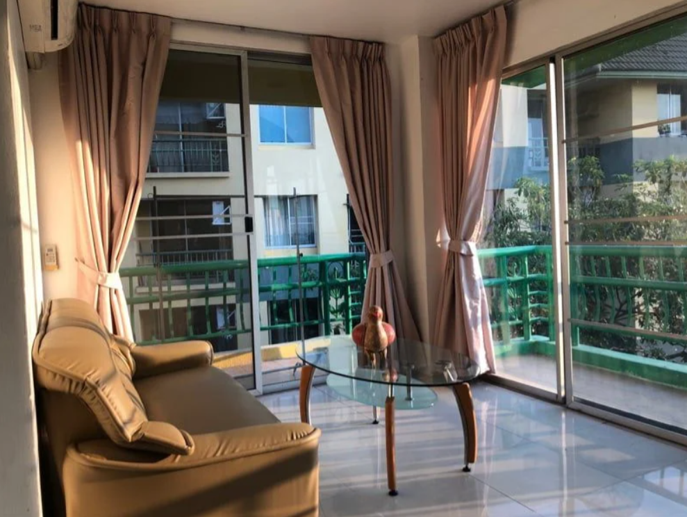 For SaleCondoBangna, Bearing, Lasalle : Condo for sale, corner room, Parkland Bangna, 2 bedrooms, 1 bathroom, 50 sq m., with furniture (SM518)