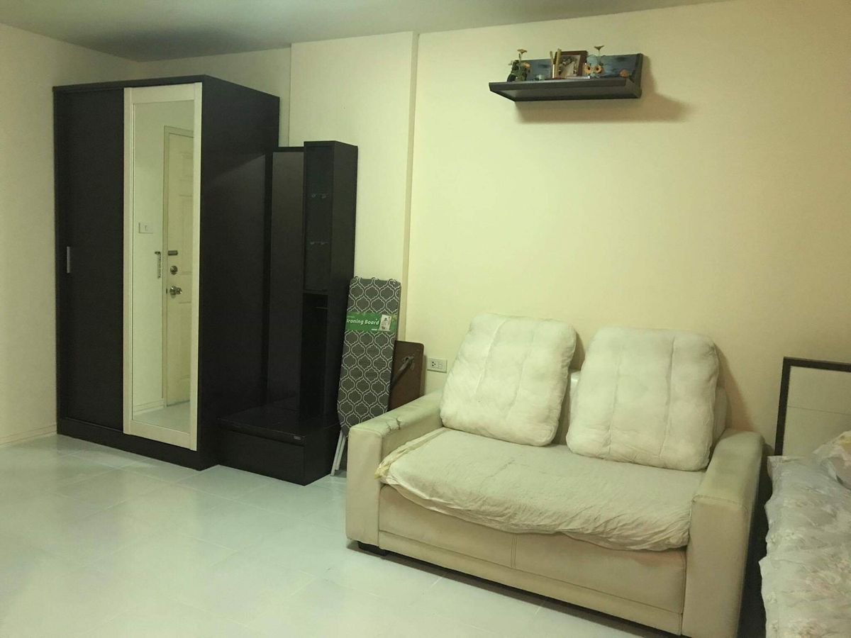 For RentCondoRamkhamhaeng, Hua Mak : 💥 For rent Lumpini Bodindecha-Ram, size 25 sq m., A2, 4th floor, price 6,500 baht, with furniture and appliances.