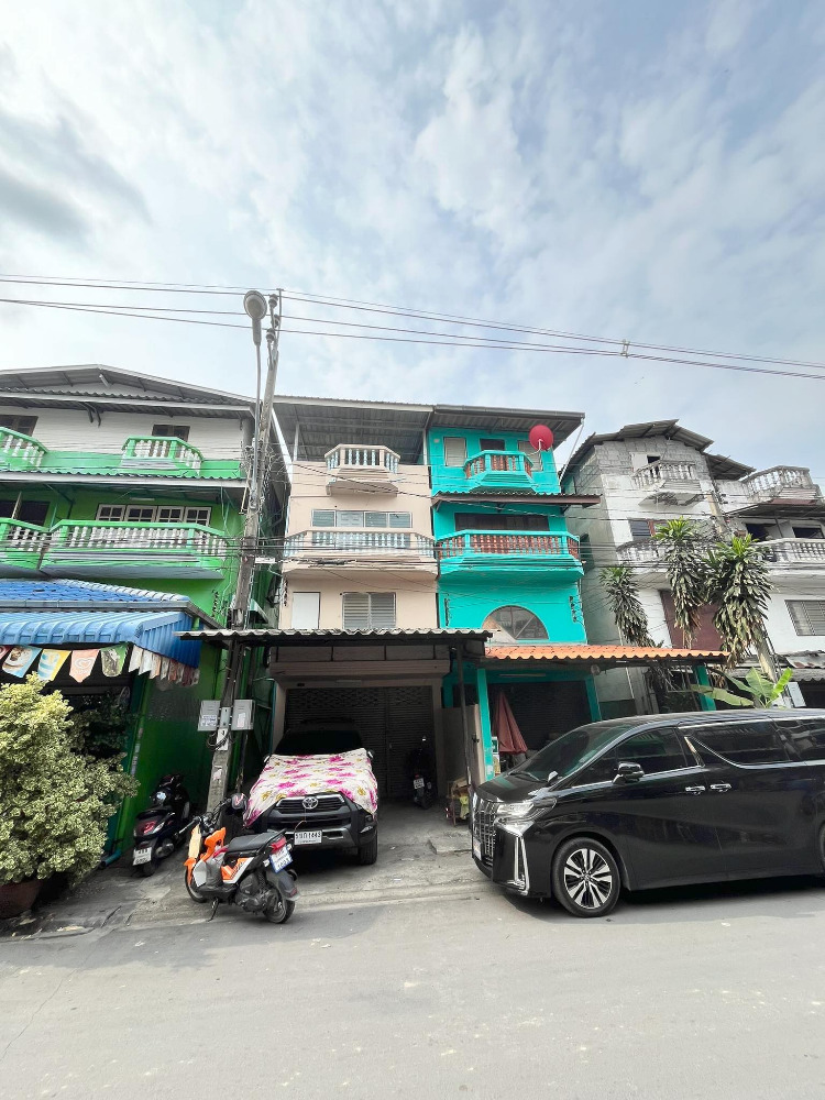 For RentWarehouseLadkrabang, Suwannaphum Airport : Shophouse, 1 unit, 4 floors, for rent, Romklao 21, for a lathe shop [lathe factory zone]