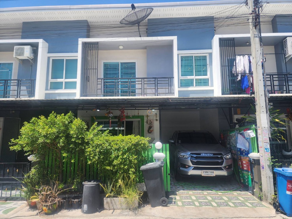 For SaleTownhomeLadkrabang, Suwannaphum Airport : Best​ deal​ ever!! Town​house​ 2nd floor​ Suanluang Ville6 Area​ 19.5 Sq.wah