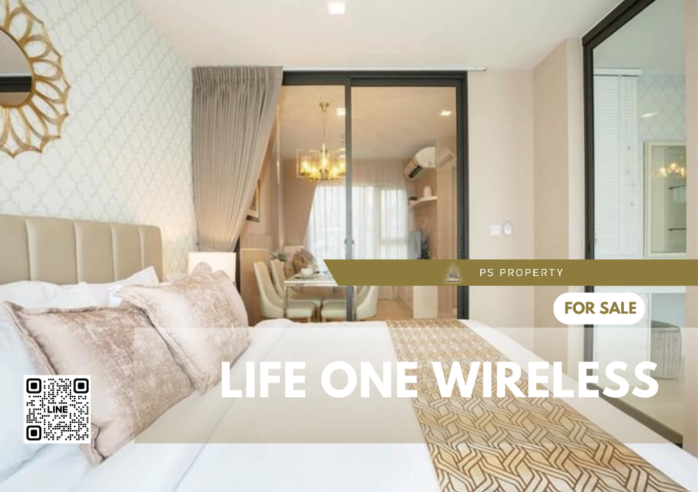 For RentCondoWitthayu, Chidlom, Langsuan, Ploenchit : For rent 📍Life one wireless 📌📌built-in room Complete furniture and electrical appliances Ready to move in 📱LINE: @psproperty