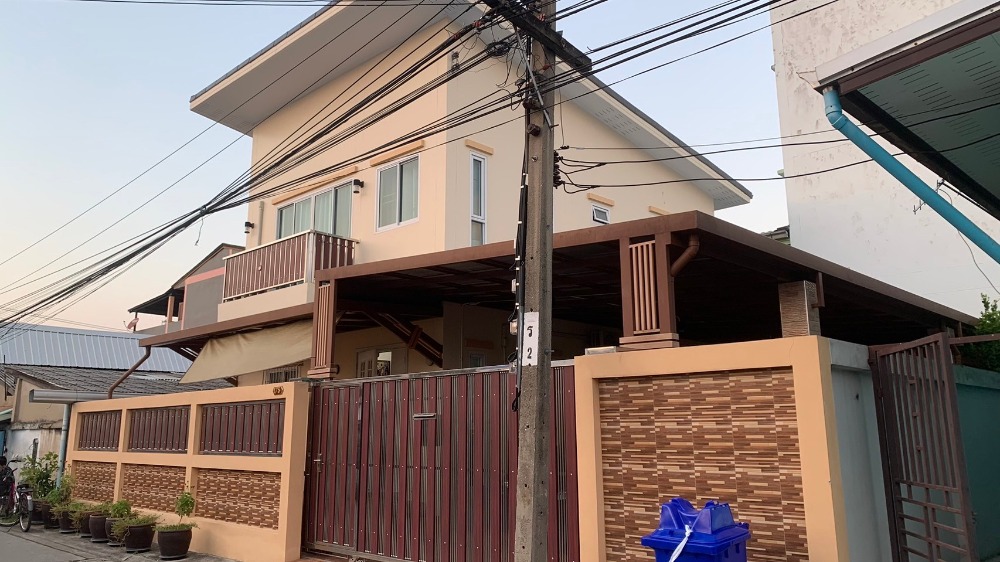 For SaleHouseRama 2, Bang Khun Thian : 2-story detached house, Soi Sakae Ngam 14