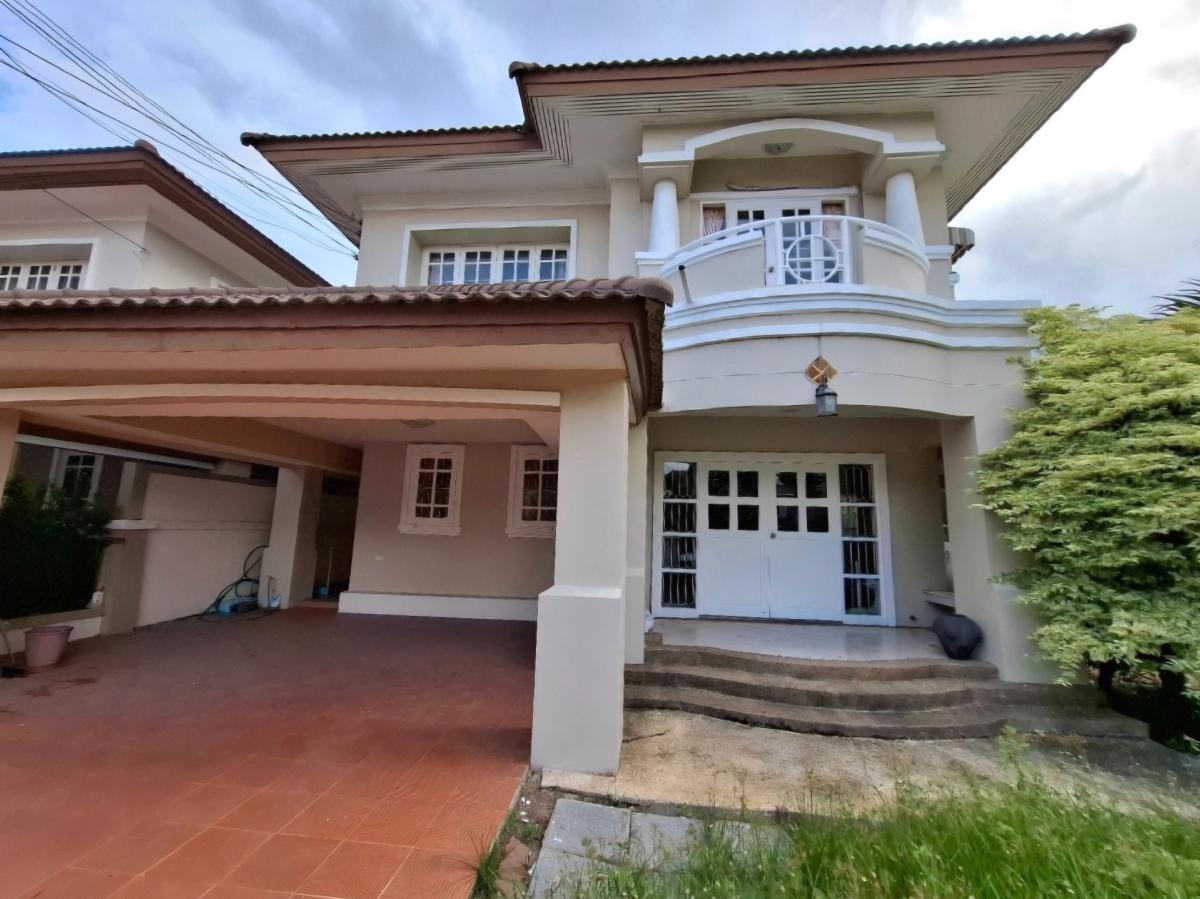 For RentHouseSamut Prakan,Samrong : For rent, 2-story detached house, 102 sq m., Srinakarin Road. (Soi Sridan 22) near Makro