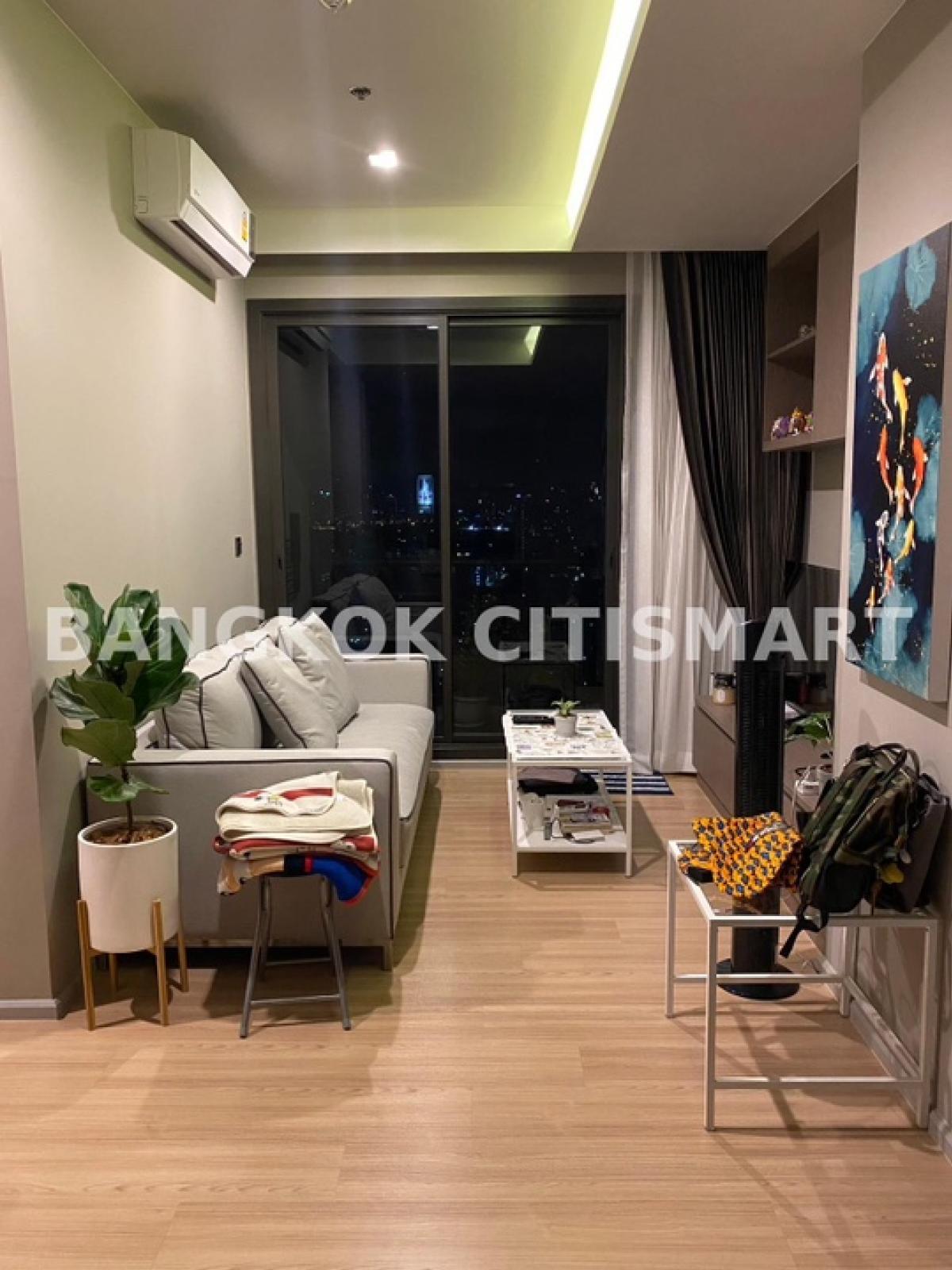 For RentCondoSapankwai,Jatujak : ✅⚡️M Jatujak⚡️✅For rent, 18th floor, size 56 sq.m, 2 bedrooms, 2 bathrooms, rent 39,000฿/month.