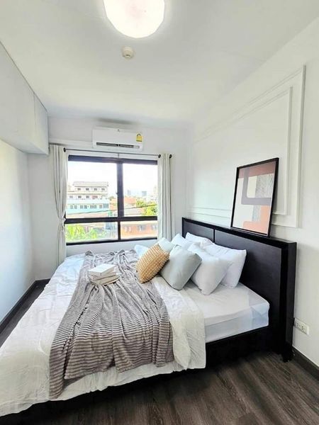 For SaleCondoRatchadapisek, Huaikwang, Suttisan : S-LETR103 624 Condolette Ratchada, 4th floor, city view, 30 sq m., 1 bedroom, 1 bathroom,2.2 million 064-959-8900