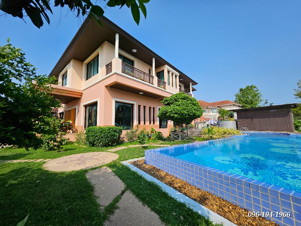 For SaleHouseBang kae, Phetkasem : Luxury detached house for sale, Phetkasem 88, near The Mall Bang Khae and MRT Lak Song, with swimming pool, fully furnished, new condition, good location, area 476 sq m.