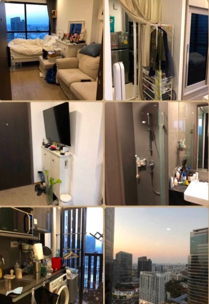 For SaleCondoSiam Paragon ,Chulalongkorn,Samyan : S-ATJ126 Ashton Chula-Silom, 35th floor, city view, 24.5 sq m., studio, 1 bathroom, 6.6 million 064-959-8900