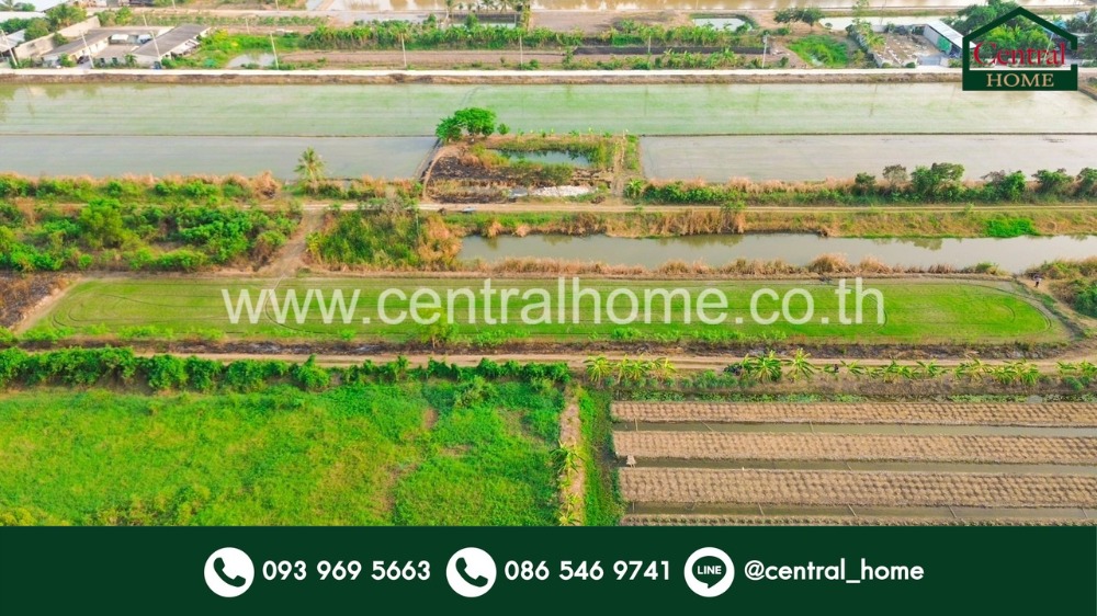 For SaleLandNonthaburi, Bang Yai, Bangbuathong : 3 ngan vacant land near purple zone, Road 340, Sai Noi-Nonthaburi