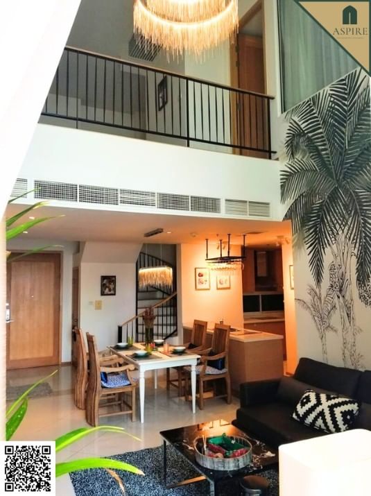 For SaleCondoSathorn, Narathiwat : [For Sale] Condo Empire Place, Duplex, Near BTS Chong Nonsi