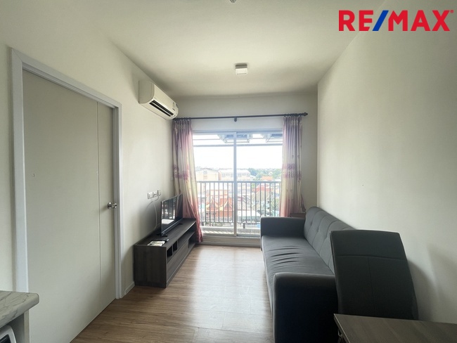 For SaleCondoSamut Prakan,Samrong : Condo for sale Sukhumvit Praksa, price 1.2 million baht, Notting Hill Condo Sukhumvit Praksa, Samut Prakan, Srinakarin, Bang Pu, room with view of Samut Prakan city observatory. Near Bang Pu Industrial Estate Near BTS Phraeksa