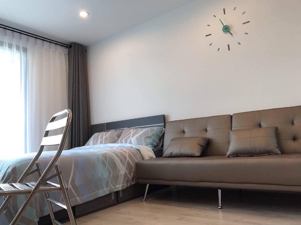 For RentCondoPinklao, Charansanitwong : 👑 IDEO Mobi Charan - Interchange 👑 Studio room for rent, 22 sq m., with furniture and appliances, ready to move in.