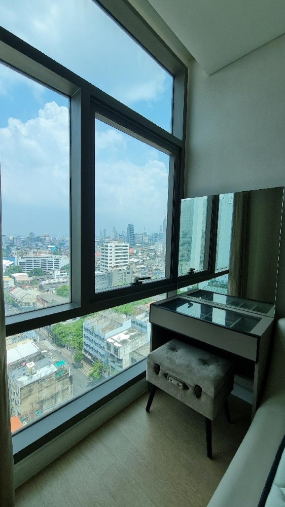 For SaleCondoSathorn, Narathiwat : S-TRJK102 for sale, The Room Charoenkrung 30, 17th floor, city view, 53 sq m, 1 bedroom, 1 bathroom, 11.8 MB. 064-959-8900