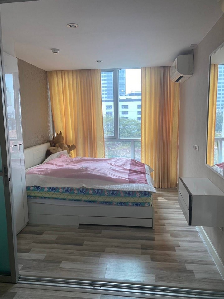 For SaleCondoRamkhamhaeng, Hua Mak : S-TCU122 The Cube Ramkhamhaeng 89/2, 5th floor, city view, 28 sq m. Studio with room door, 1 bedroom, 1 bathroom, 1.35 million. 064-959-8900