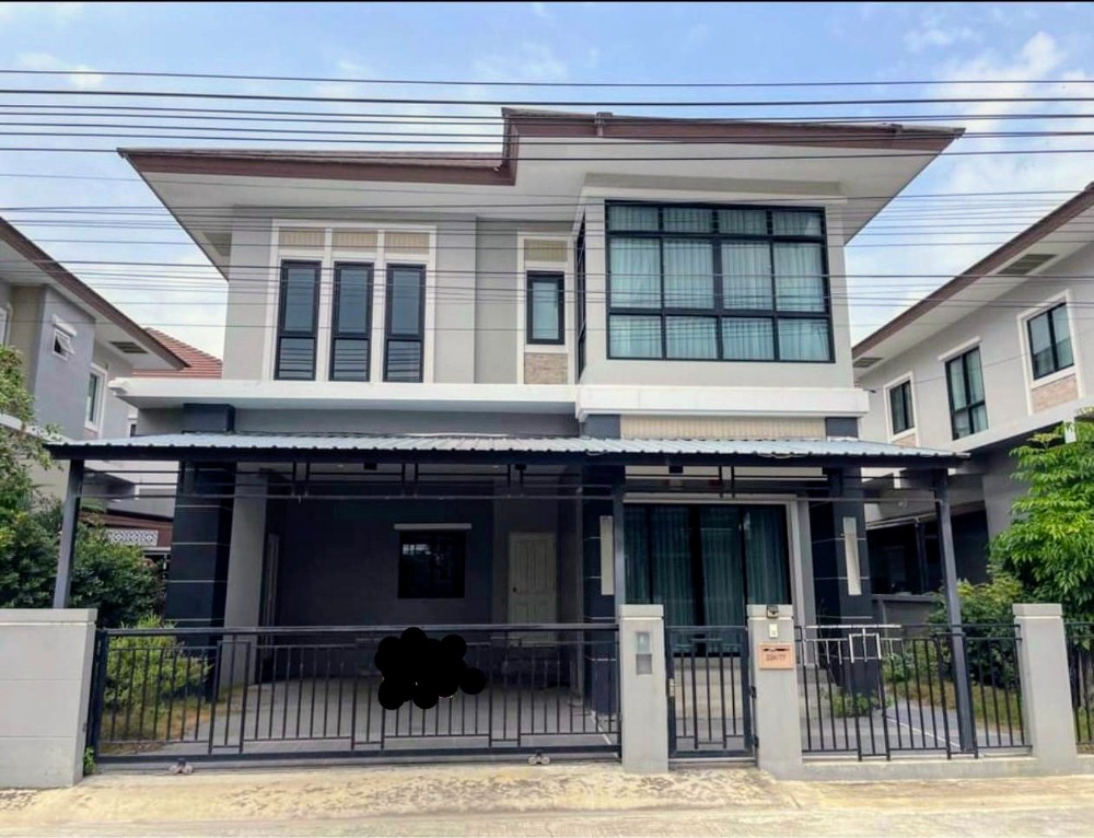 For SaleHouseNonthaburi, Bang Yai, Bangbuathong : Detached house for sale Laddaville 4 Project, Ban Kluay-Sai Noi