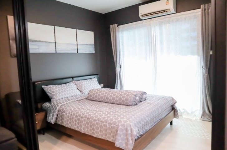 For SaleCondoBangna, Bearing, Lasalle : S-APME101 A Space Mega 1, 9th floor, city view, 29.19 sq m., 1 bedroom, 1 bathroom, 2.6 million. 095-392-5645