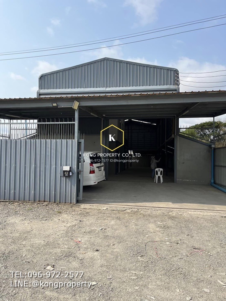 For RentWarehouseLadkrabang, Suwannaphum Airport : Warehouse for rent, Chaloem Phrakiat Rama IX, Prawet, Bangkok, area 420 sq m.