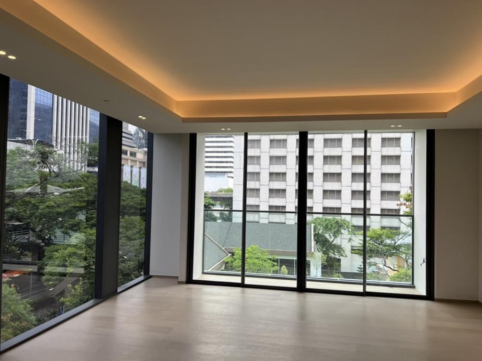 For SaleCondoWitthayu, Chidlom, Langsuan, Ploenchit : S-TSO101  Tonson One Residence, 4th floor, size 106.89 sq m, 2 bedrooms, 2 bathrooms, 47.3 million. 064-959-8900