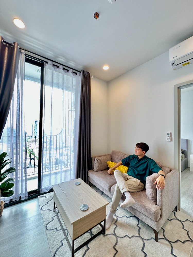 For SaleCondoSukhumvit, Asoke, Thonglor : 🟢 Selling XT Ekkamai, 28th floor condo, near BTS Thonglor, 2 bedrooms, 2 bathrooms, new room, beautiful as in the picture.