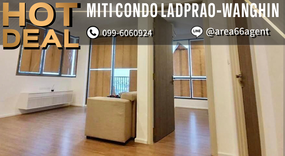 For SaleCondoKasetsart, Ratchayothin : 🔥 For sale!! Condo Miti Lat Phrao-Wang Hin