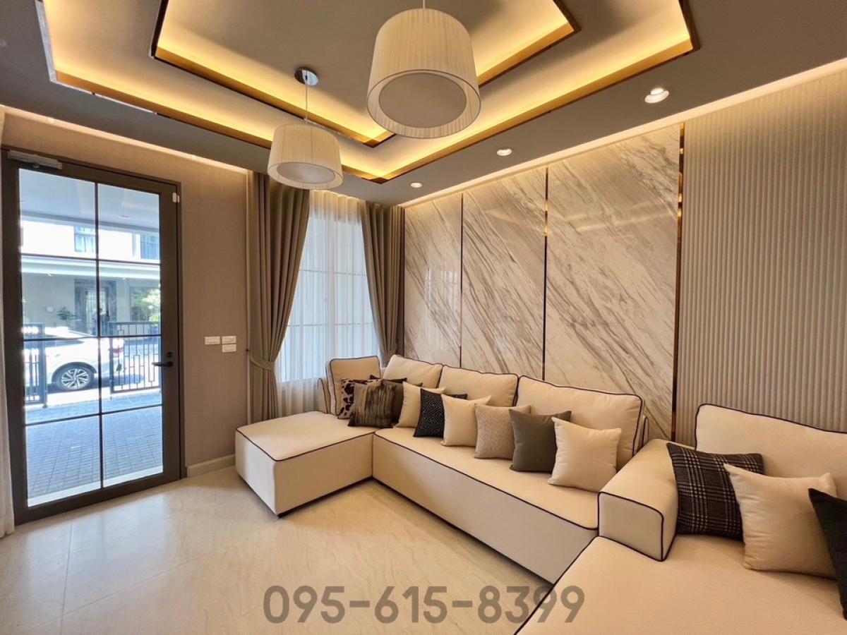 For RentTownhouseRama3 (Riverside),Satupadit : 📌 Rent a luxury decoration townhome with furniture, location, Sathorn-Sathu Pradit