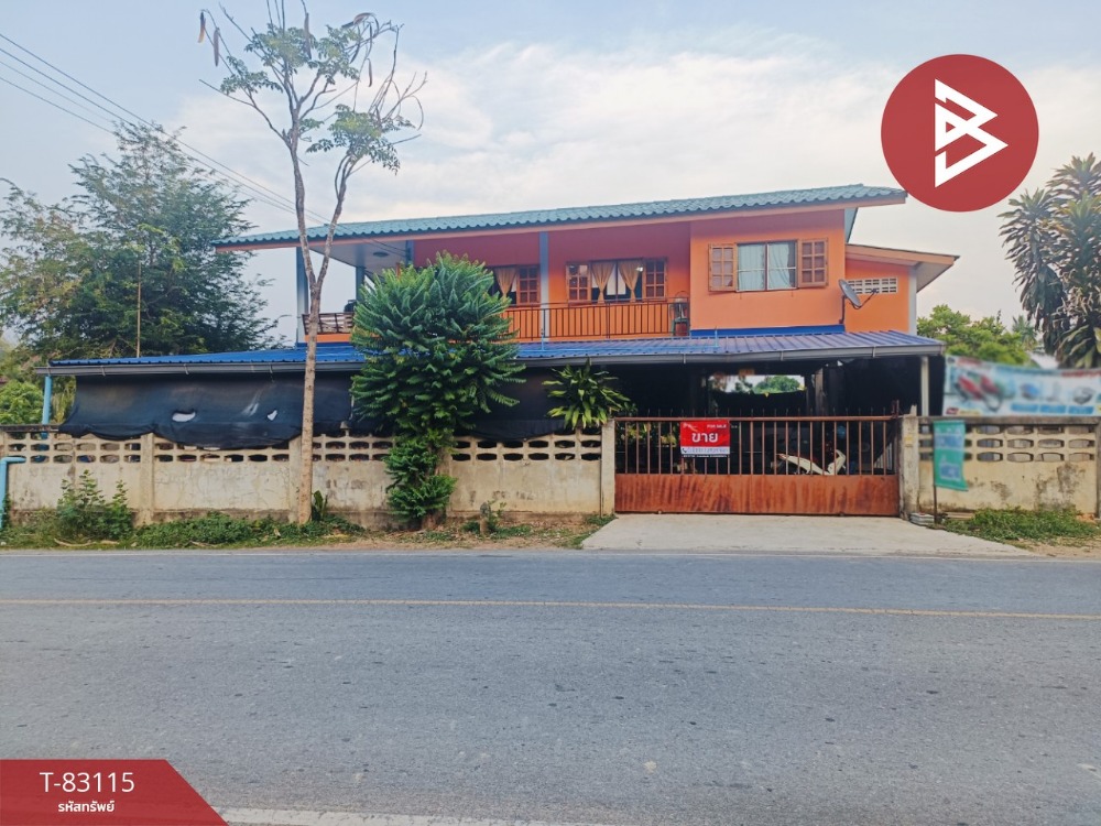 For SaleHouseUttaradit : Single house for sale with land, area 1 ngan 10 square wah, Laplae, Uttaradit.