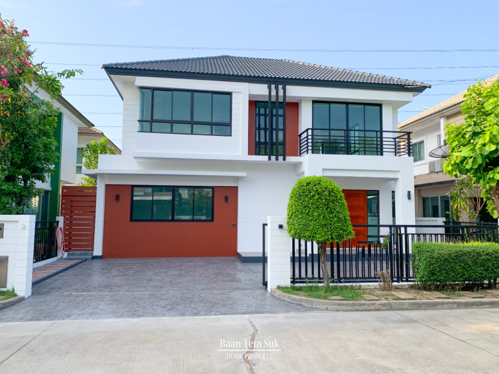 For SaleHouseBang kae, Phetkasem : large detached house Renovated the whole house - Life Bangkok Boulevard Phetkasem 81 - 4 bedrooms, 3 bathrooms, separate maids room.