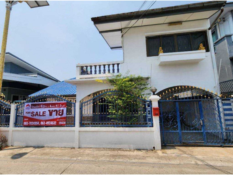 For SaleHouseSamut Prakan,Samrong : 2-story detached house for sale, Bangna-Trad Road, KM.13, 4 bedrooms, 1 bathroom.