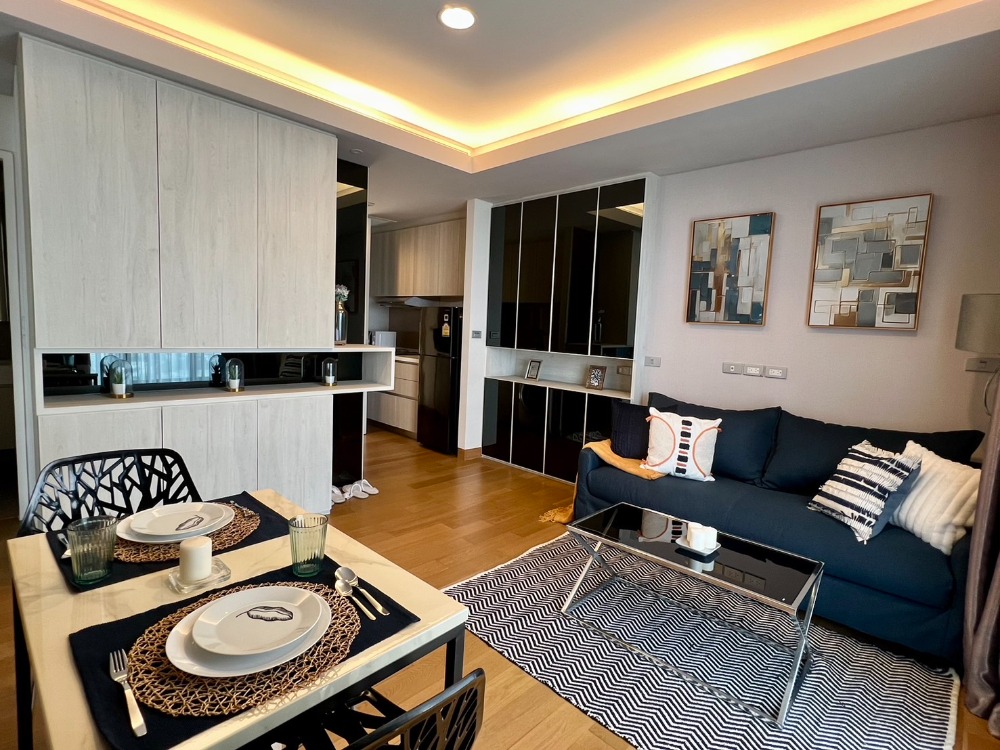 ให้เช่าคอนโดสุขุมวิท อโศก ทองหล่อ : For Rent The Lumpini 24 2bed2bath 54sqm Fullyfurnish 50,000-