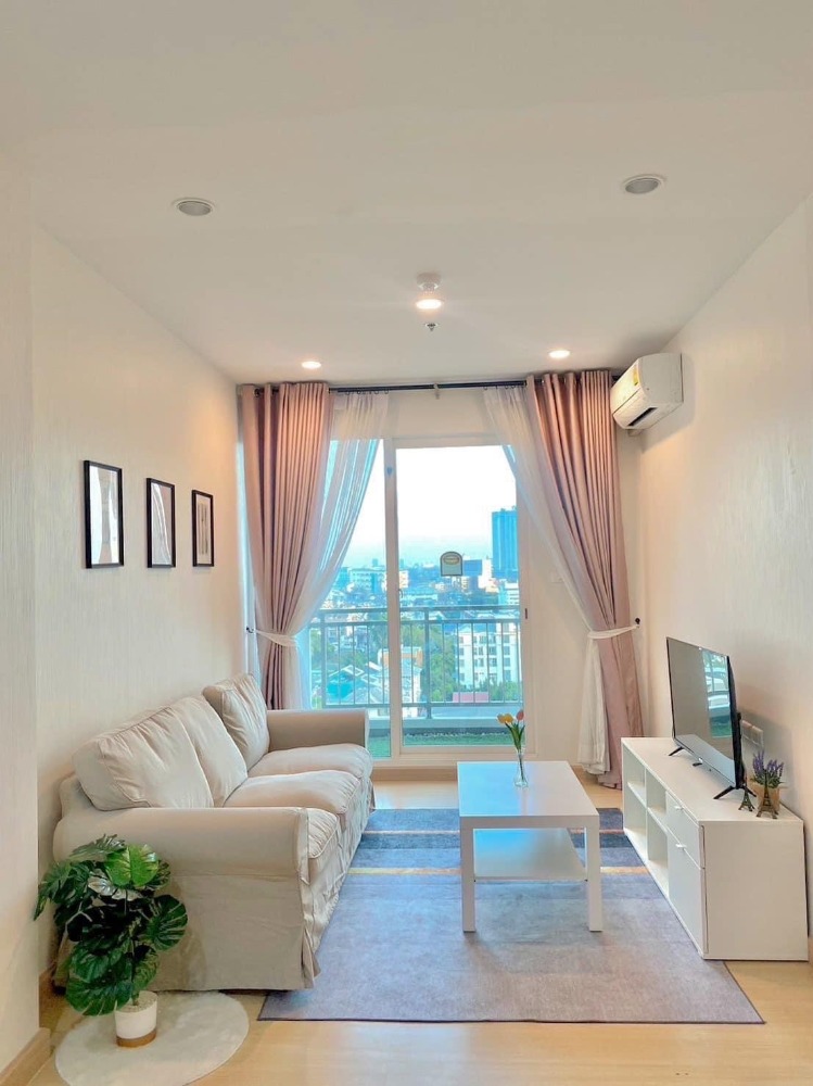 For RentCondoSathorn, Narathiwat : SLRN102 Condo for rent Supalai Lite Ratchada-Narathiwat-Sathorn, 12A floor, size 55 sq m., 1 bedroom, 1 bathroom, 16,000 baht. 064-878-5283