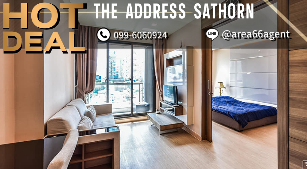 For SaleCondoSathorn, Narathiwat : 🔥 For sale!! Condo The Address Sathorn