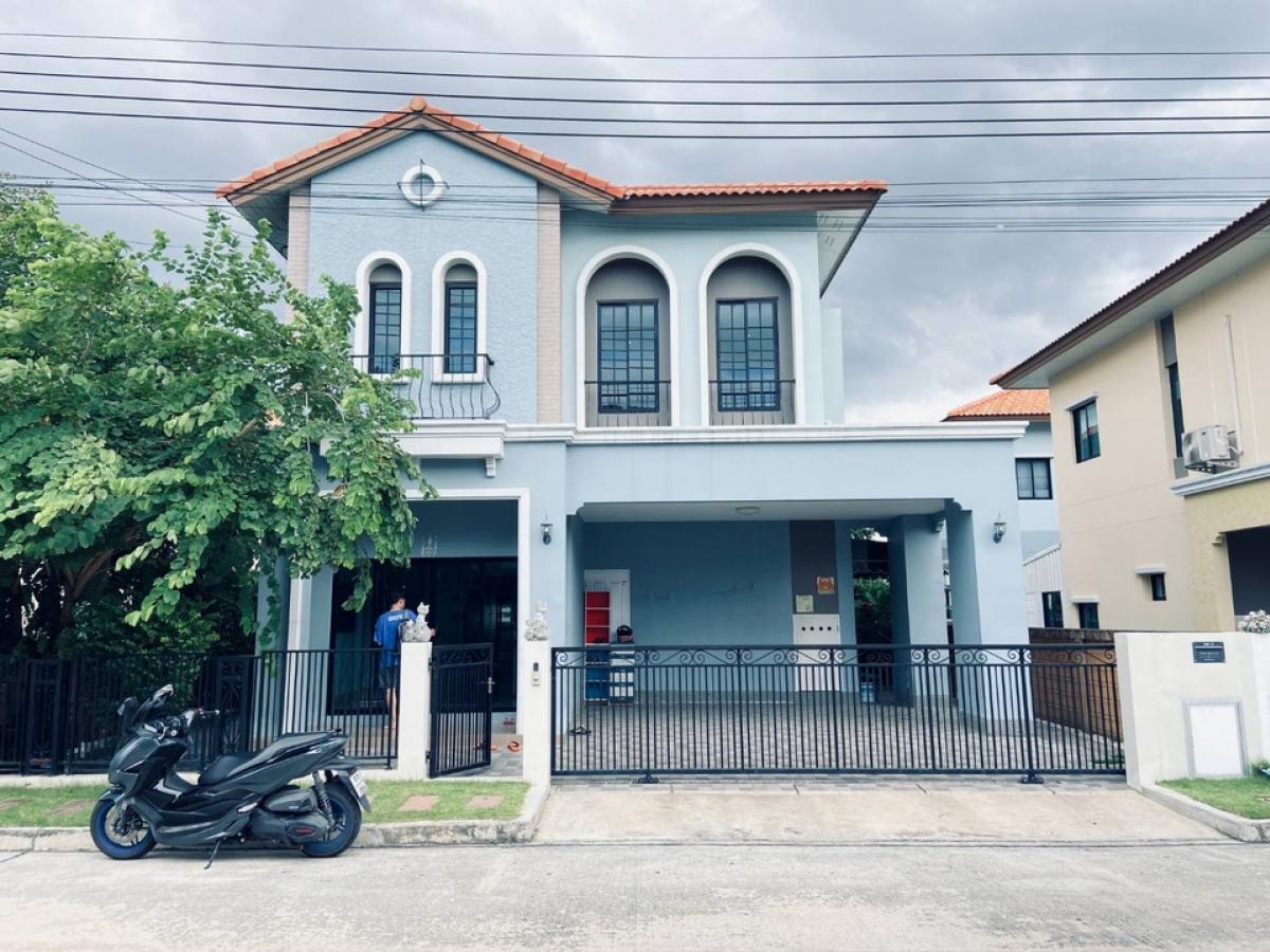 For SaleHouseMin Buri, Romklao : (Code:N2S00484)The Ricco Residence, Wongwaen-Chatuchot, Khlong Sam Wa, Bangkok, 50.60 sq m, 4 bedrooms, 3 bathrooms, 2 parking spaces.