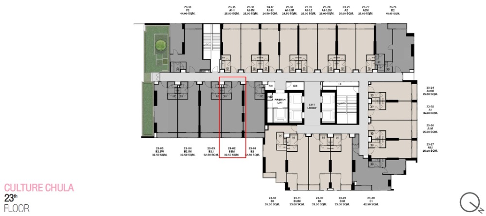 Sale DownCondoSilom, Saladaeng, Bangrak : Selling down payment 𝗖𝘂𝗹𝘁𝘂𝗿𝗲 𝗰𝗵𝘂𝗹𝗮 Cheapest in the building, large room, high floor, Lumpini Park view, near MRT Samyan, Silom, Saladaeng. [Selling by owner] Very suitable for investment or living.