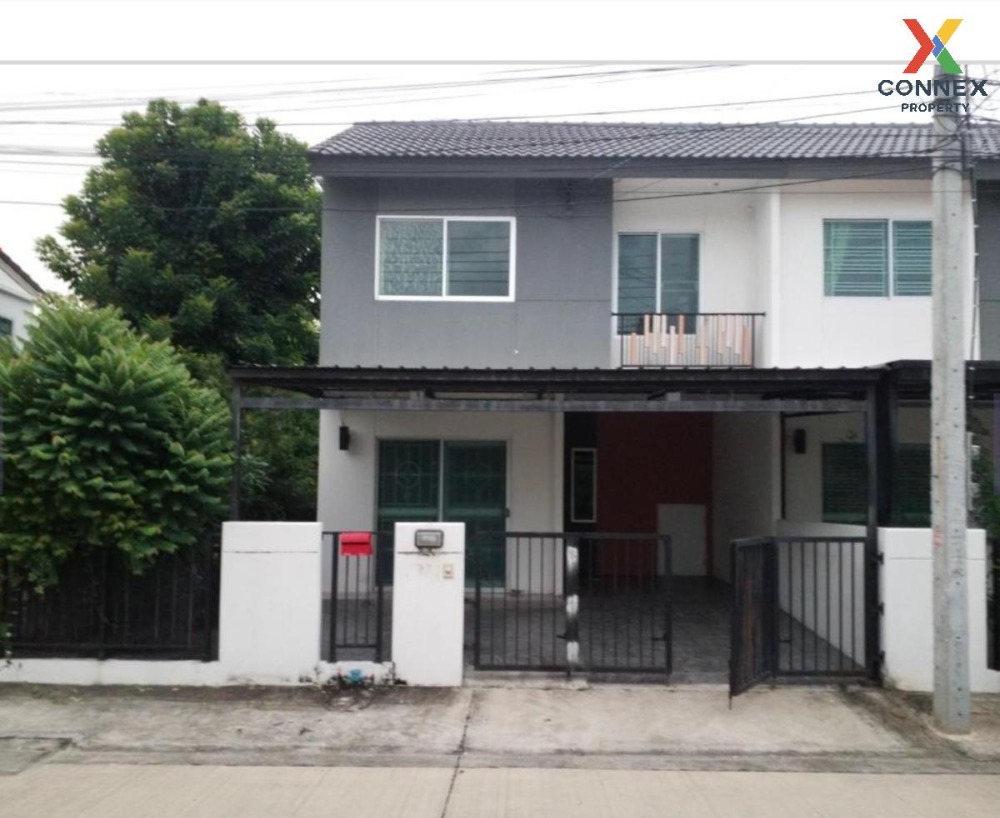 For SaleTownhouseNonthaburi, Bang Yai, Bangbuathong : For Sale Townhouse/Townhome  , Baan Pruksa 112 Klongbangpai Station-Bangyai , corner unit , MRT-Khong Bang Phai , Bang Mae Nang , Bang Yai , Nonthaburi , CX-95867